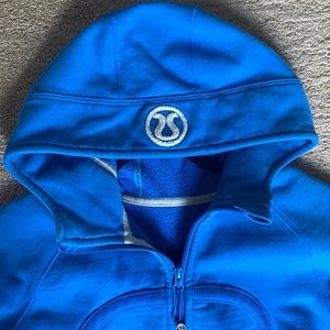 Blue Lululemon Scuba Hoodie